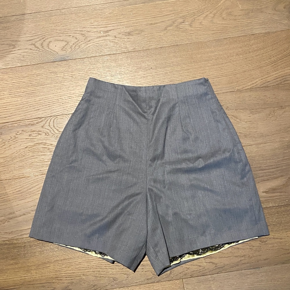 Undercover by Jun Takahashi Grey Silk Shorts